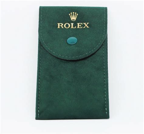 rolex suede service pouch|Rolex Green Suede Service / Travel Pouch question : r/rolex.